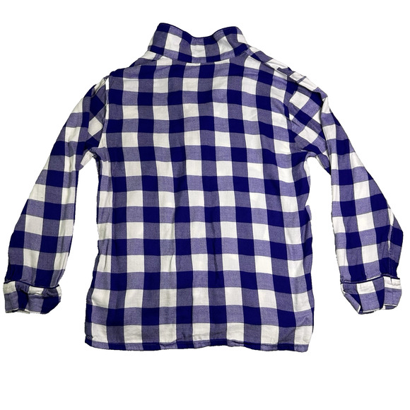 J Crew Flannel Shirt Womens Small Plaid Button Up Fall Layers Staple Capsule - Picture 2 of 8